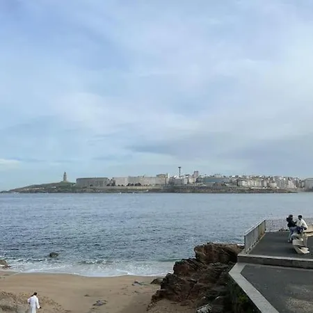 Centrico A Metros De La Playa Apartment A Coruna